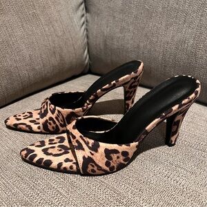Leopard Print Women's Heels